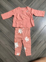 Đồ bộ bé gái màu hồng Carter 6-12M - Image 2