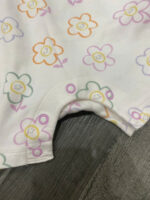 Set 2 body đùi ngắn hoạ tiết hoa bé gái Anyday 3-6M - Image 2