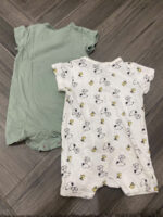 Set 2 body đùi ngắn snoopy H&M 6-12M - Image 6