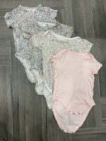 Set 4 bộ bodysuit cho bé 6-9M H&M - Image 3
