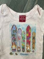 Set 4 bodysuits cộc tay bé gái mix nhiều thương hiệu 9-12M - Image 10