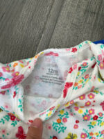 Set 5 bodysuits Carter cộc tay bé gái 9-12M - Image 3
