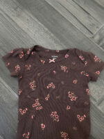 Set 5 bodysuits Carter cộc tay bé gái 9-12M - Image 12