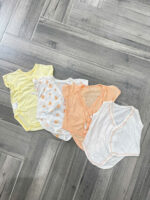 Set 4 bodysuits thoáng khí cho bé 3-6M Uniqlo - Image 4