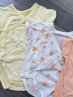 Set 4 bodysuits thoáng khí cho bé 3-6M Uniqlo - Image 2