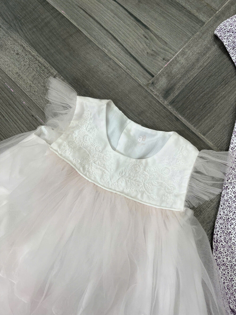 Set 2 đầm & bodysuit bé gái 9-12M - Ảnh 3