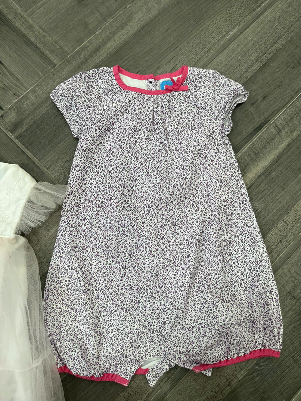 Set 2 đầm & bodysuit bé gái 9-12M - Ảnh 4