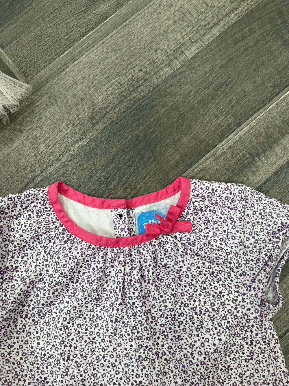 Set 2 đầm & bodysuit bé gái 9-12M - Ảnh 5