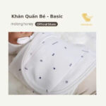 Khăn quấn bé sơ sinh Malang Honey premium hữu cơ Hàn Quốc (Dòng mesh lưới cao cấp) - Image 2