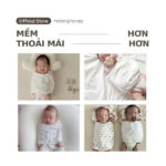 Khăn quấn bé sơ sinh Malang Honey premium hữu cơ Hàn Quốc (Dòng mesh lưới cao cấp) - Image 9