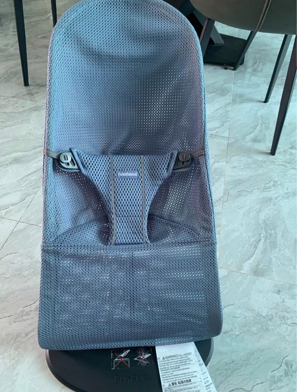 Ghế rung xanh Navy baby bjorn - Ảnh 3