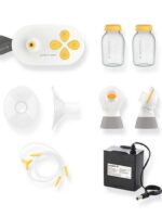Máy hút sữa Medela pump in style max flow còn bảo hành 9/2025 (tặng kèm áo ngực hút sữa & túi trữ sữa)