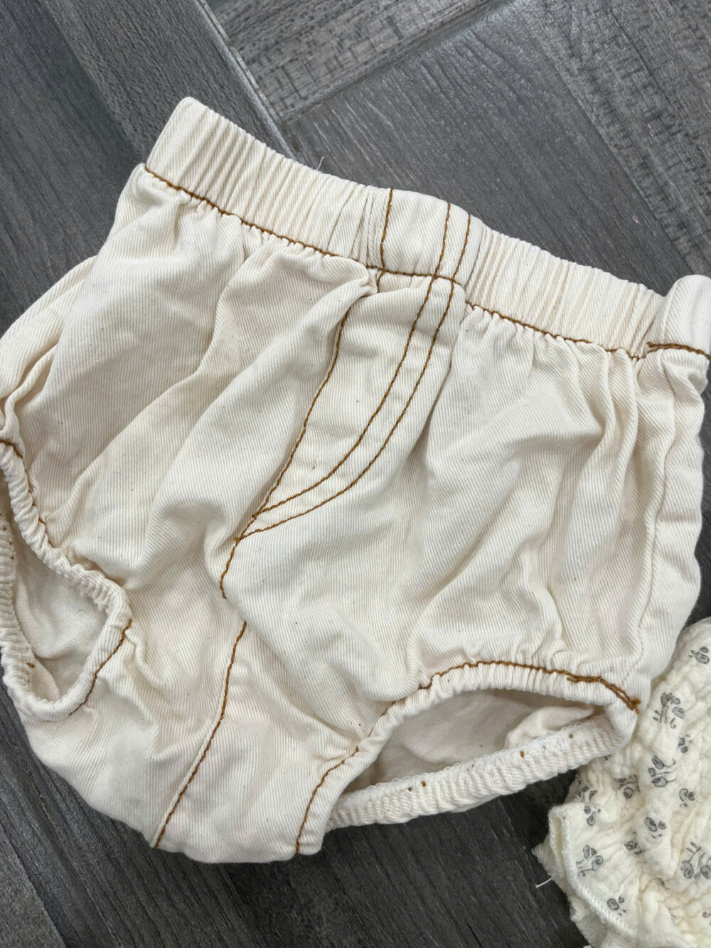 Set 2 quần đùi chíp Zara 3-6M - Ảnh 4