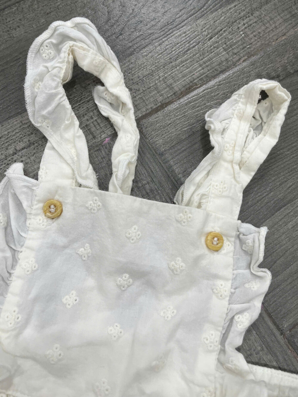 Set 2 yếm cho bé gái H&M và Zara 6-12M - Ảnh 5