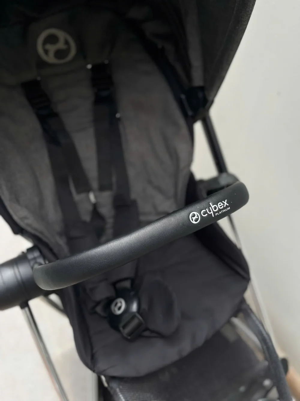Xe đẩy Cybex mios 1 xám khung bạc 0-4 tuổi - Ảnh 5