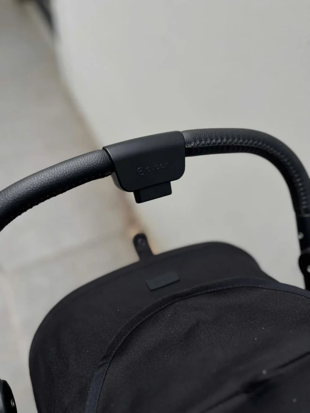 Xe đẩy Cybex melio đen khung carbon 0-3 tuổi - Ảnh 5