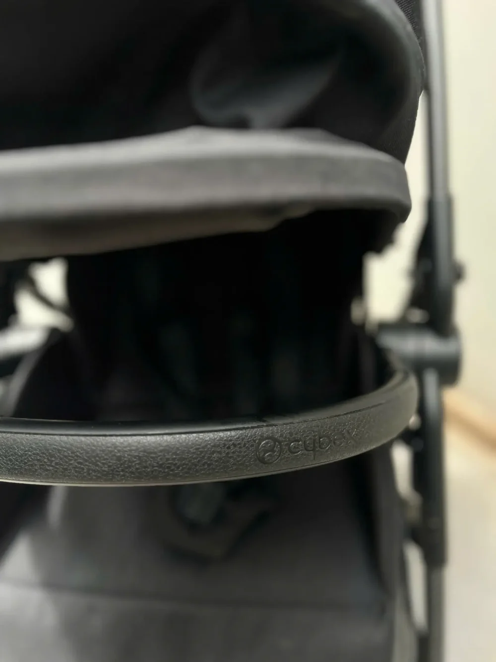 Xe đẩy Cybex melio đen khung carbon 0-3 tuổi - Ảnh 7
