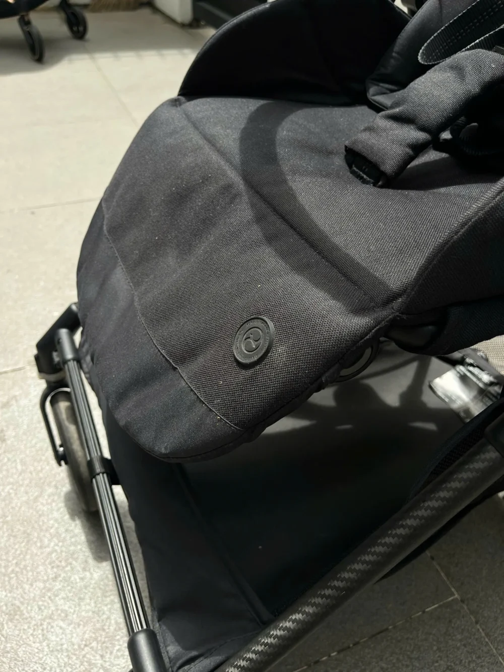 Xe đẩy Cybex melio đen khung carbon 0-3 tuổi - Ảnh 12