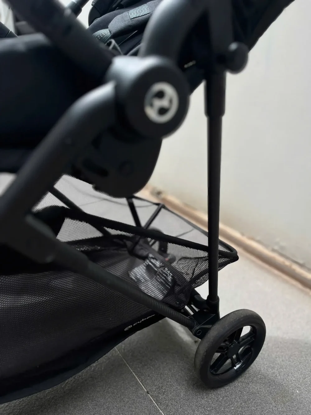 Xe đẩy Cybex melio đen khung carbon 0-3 tuổi - Ảnh 14