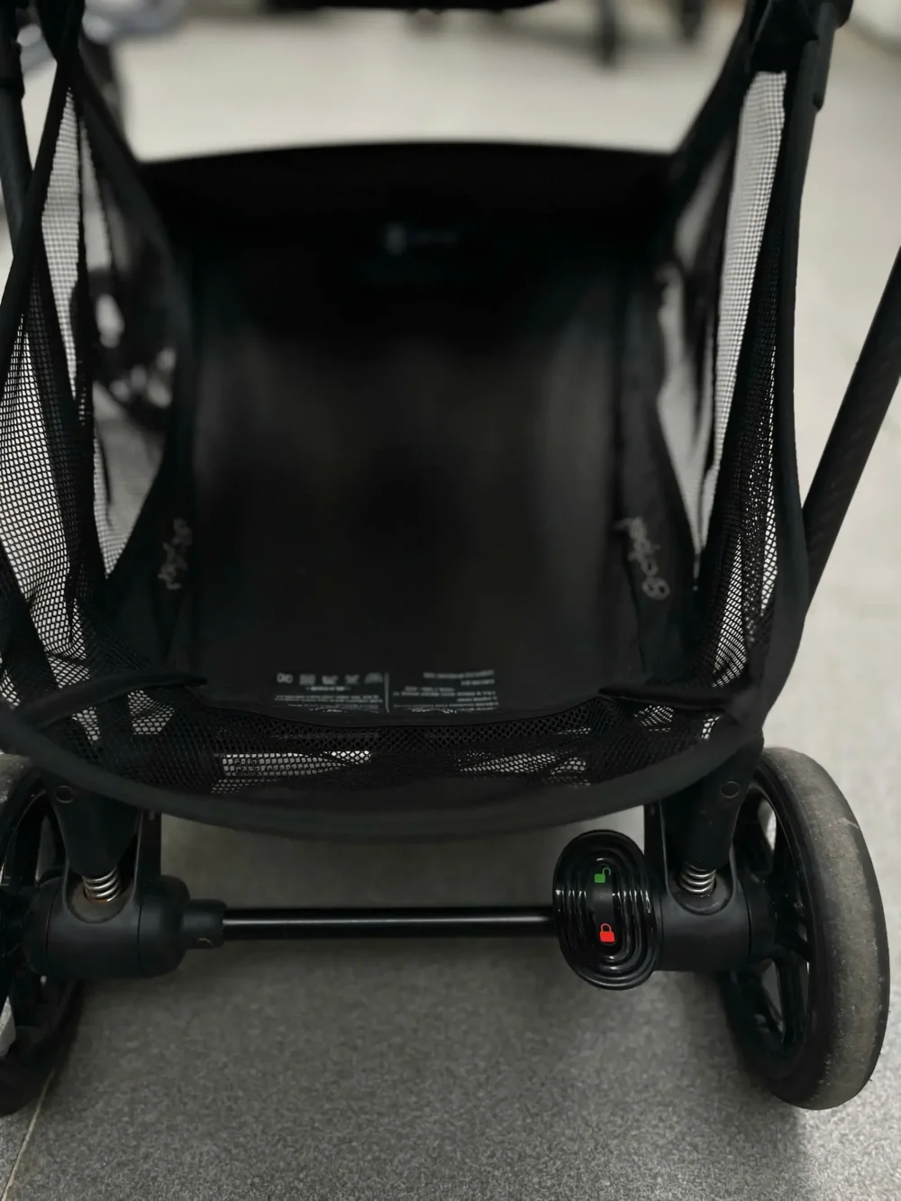 Xe đẩy Cybex melio đen khung carbon 0-3 tuổi - Ảnh 15