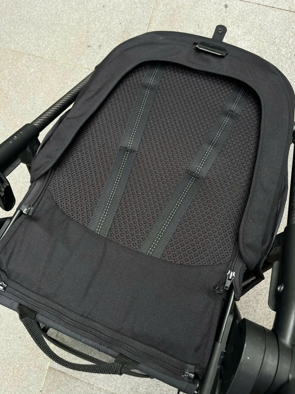 Xe đẩy Cybex melio đen khung carbon 0-3 tuổi - Ảnh 16