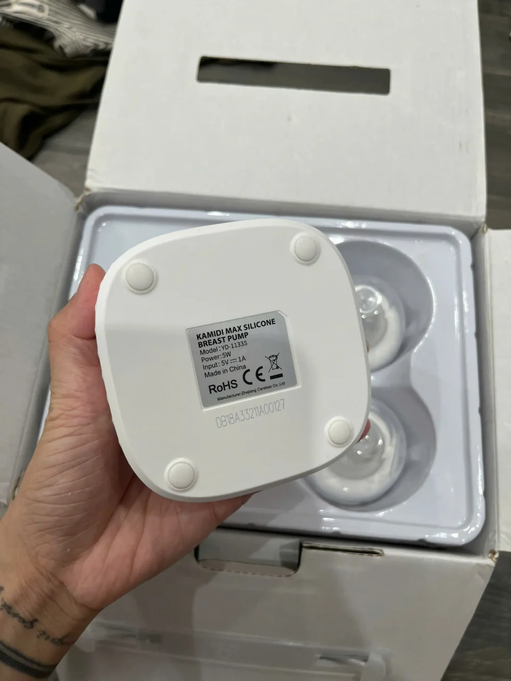 Máy hút sữa có dây Kadimi - Ảnh 4