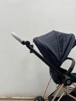 Xe đẩy Cybex mios 2 màu đen khung rose gold kèm cup - Image 4