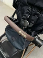 Xe đẩy Cybex mios 2 màu đen khung rose gold kèm cup - Ảnh 16