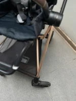 Xe đẩy Cybex mios 2 màu đen khung rose gold kèm cup - Image 18