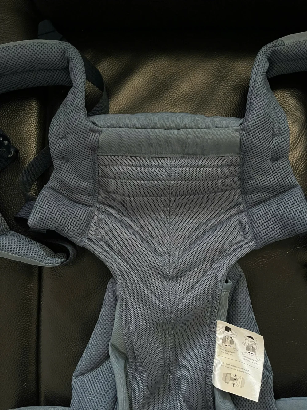 Địu Ergobaby Omni 360 cool air màu xanh - Ảnh 7