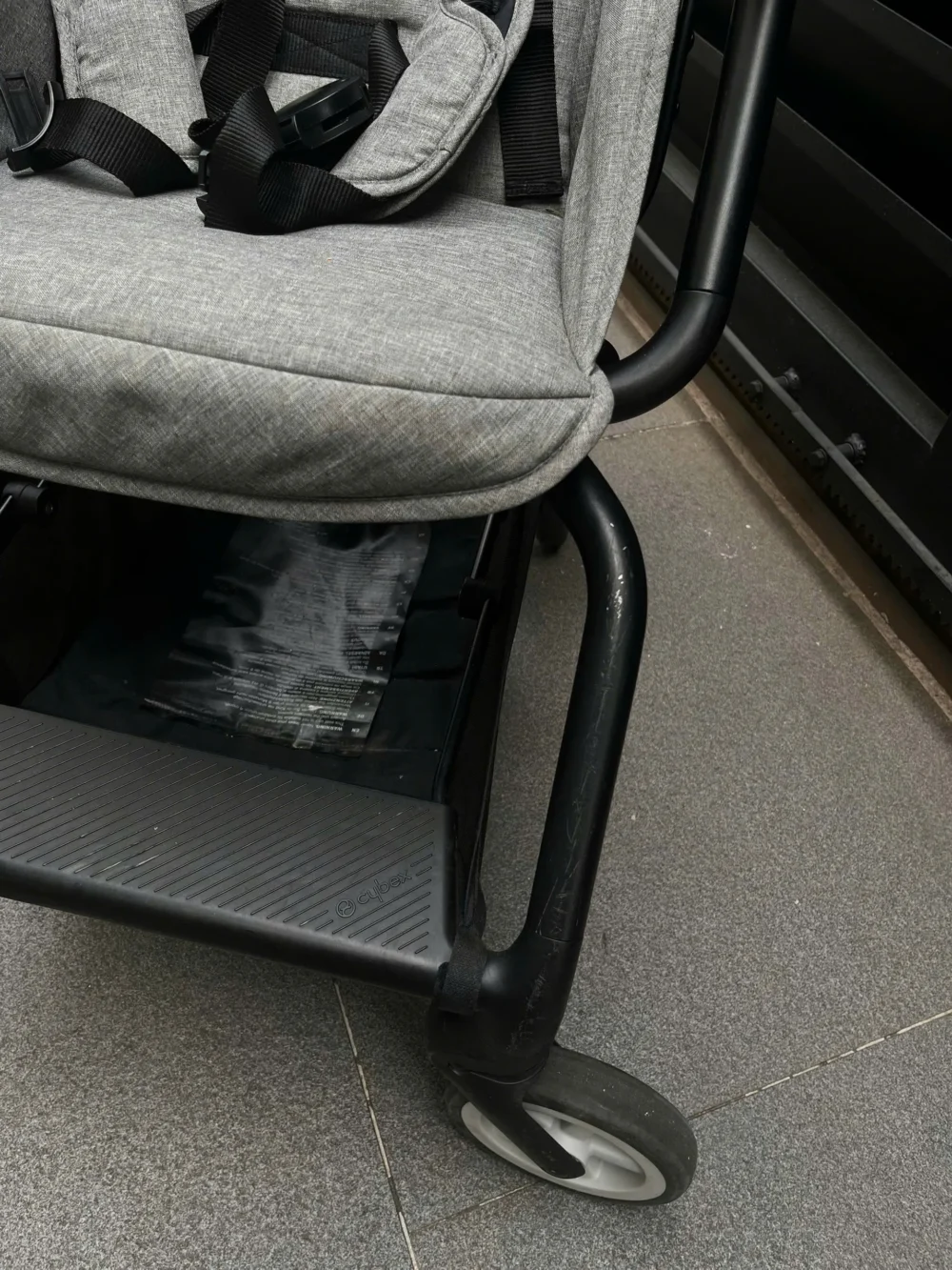 Xe đẩy Cybex Eezy S màu xám tích hợp bumper 4M+ đến 3 Tuổi - Ảnh 15