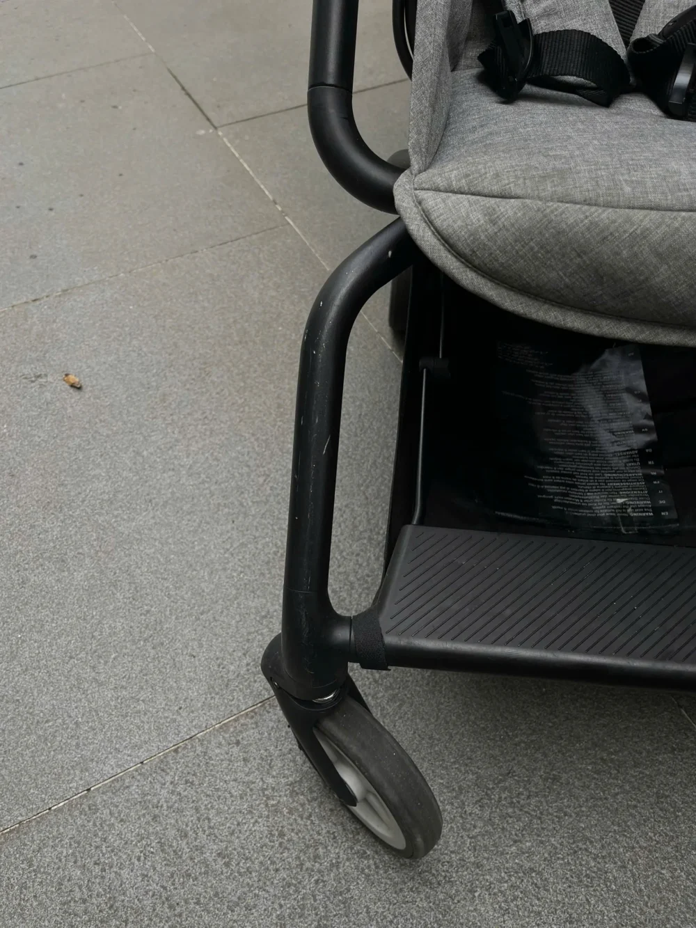 Xe đẩy Cybex Eezy S màu xám tích hợp bumper 4M+ đến 3 Tuổi - Ảnh 14