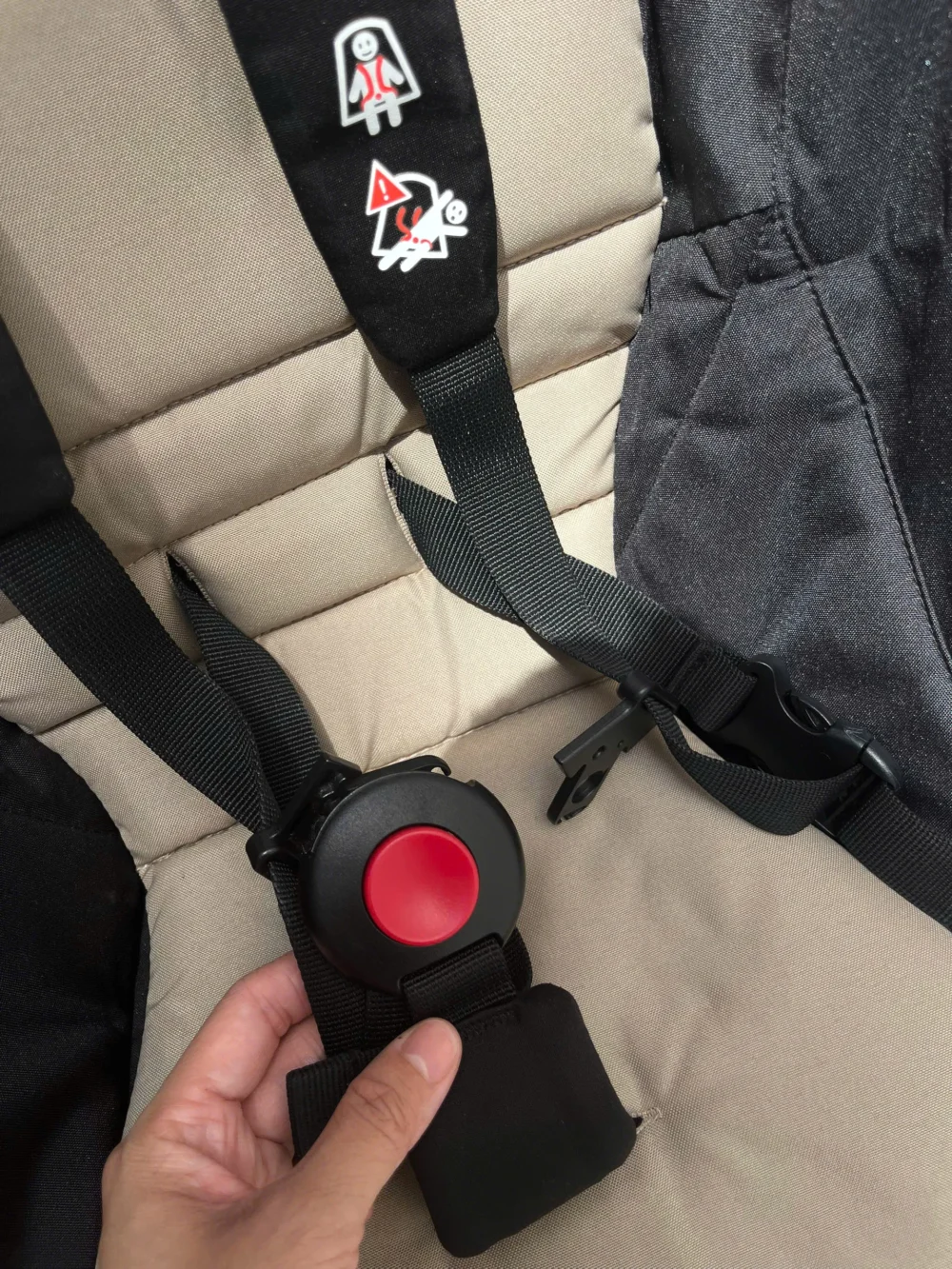 Xe đẩy yoyo+ màu be 6M+ đến 4 tuổi (tối đa 18kg) - Ảnh 9