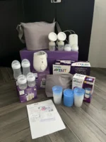 Bộ máy hút sữa và hâm sữa kèm phụ kiện cao cấp Philips avent - Image 2