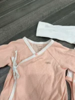 Set 2 bộ đồ bodysuit dài tay bé gái nous - Image 3