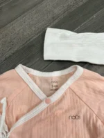 Set 2 bộ đồ bodysuit dài tay bé gái nous - Image 6