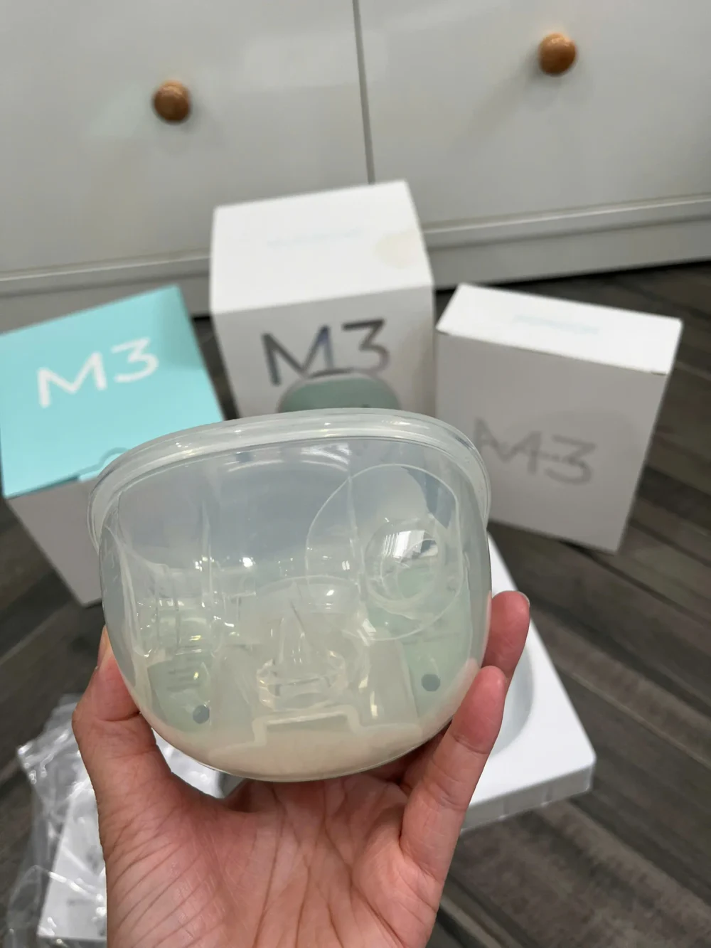 Máy hút sữa rảnh tay M3 Mooimom (máy đơn) - Ảnh 5