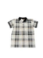 Áo thun caro polo Next baby màu trắng đen (3 đến 4 tuổi) Next baby