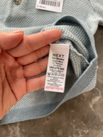 Áo thun polo ngắn tay bé Next baby màu xanh pastel (12 đến 18 tháng) Next baby - Ảnh 2