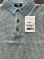 Áo thun polo ngắn tay bé Next baby màu xanh pastel (12 đến 18 tháng) Next baby - Ảnh 3