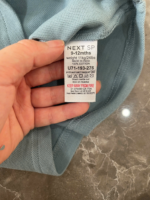 Áo thun cá xấu polo Next baby màu xanh (9 đến 12 tháng) Next baby - Ảnh 2