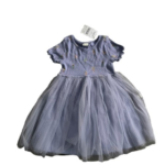 Váy đầm tím nhạt bé gái phối lưới xoè 2 lớp và hoạ tiết Next baby (2 đến 3 tuổi) Next baby