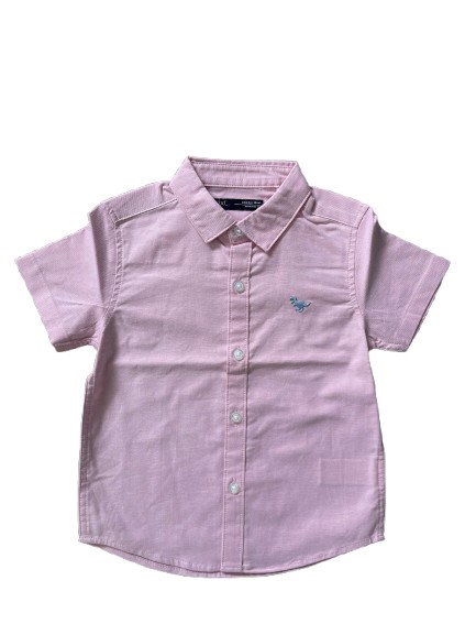 Áo sơ mi Next baby bé trai màu hồng (12 đến 18 tháng) Next baby