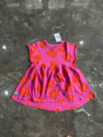Váy cotton bé gái Next baby màu hồng hoạ tiết hoa signature (18 đến 24 tháng) Next baby - Ảnh 3