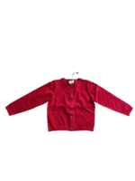 Áo khoác cadigan cho bé gái Next baby màu đỏ đô (12 đến 18 tháng) Next baby