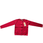 Áo khoác cadigan cho bé gái Next baby màu đỏ đô (5 đến 6 tuổi) Next baby