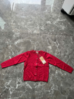 Áo khoác cadigan cho bé gái Next baby màu đỏ đô (4 đến 5 tuổi) Next baby - Ảnh 3