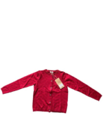 Áo khoác cadigan cho bé gái Next baby màu đỏ đô (4 đến 5 tuổi) Next baby