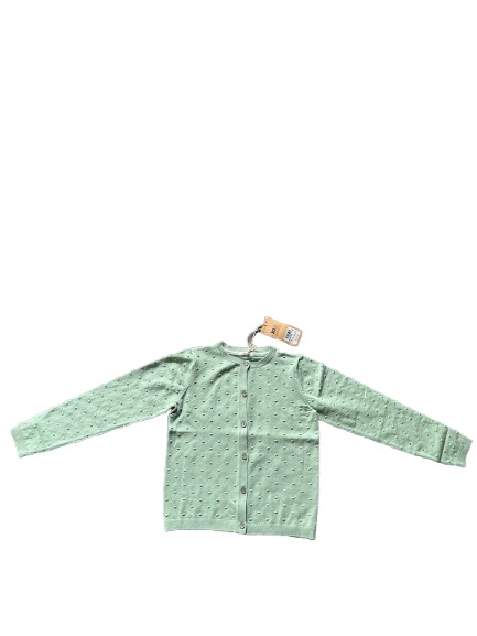 Áo khoác cadigan cho bé gái Next baby màu xanh pastel (5 đến 6 tuổi) Next baby