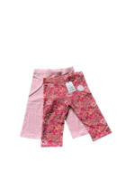 Set 2 quần lửng bé gái Next baby hoạ tiết hoa (7 tuổi) Next baby